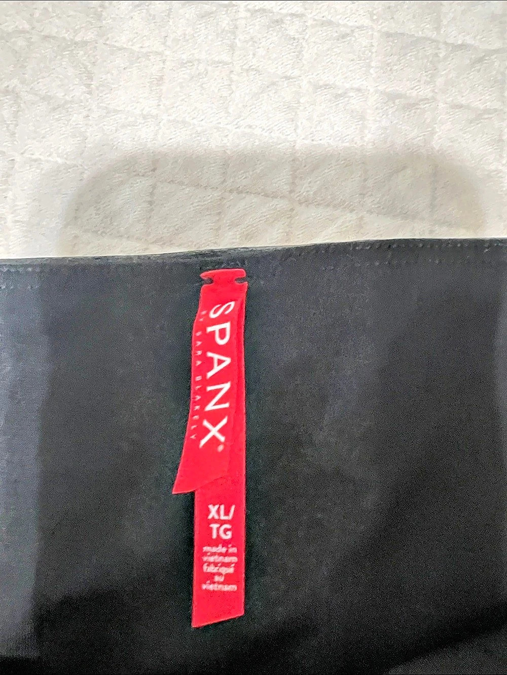 SPANX Faux Leather Leggings Black Size XL - Picture 3 of 8
